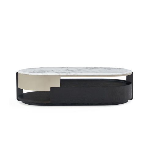 Elegant Unique Black Coffee Table Modern New Style Coffee Table Supplier