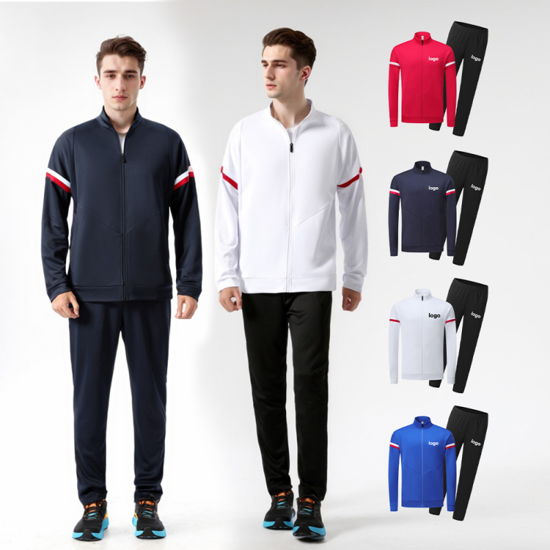 Men Athleisure Style Workout Clothing Quick-Dry Set