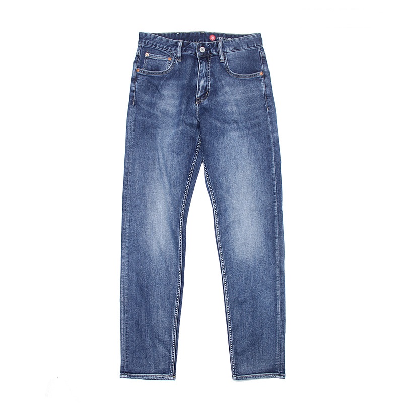 Servicio OEM Pantalones de corte de jean para hombre Corte recto