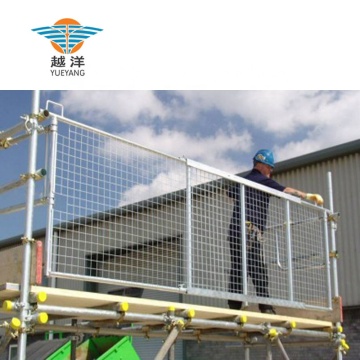 Safety Aluminium Loading Bay Gate for Scaffolding Protection