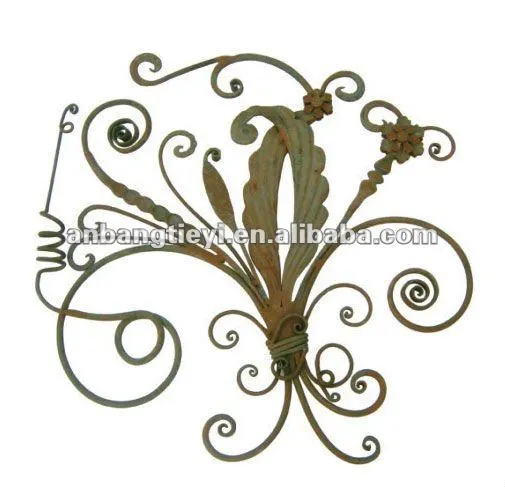 wrought iron component