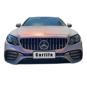 Silver GT Grille Upgrade for Mercedes Benz W213 E Class 2016-2019