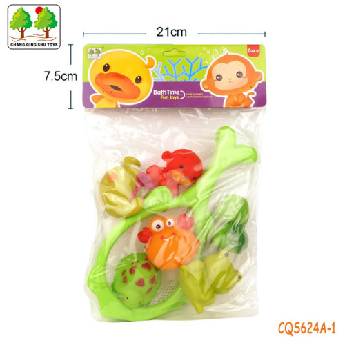 CQS624A-1 CQS soft toys 6PCS and fishing net