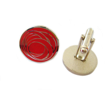 Brass Material Cufflinks And Tie Clips For Apparel Accessories