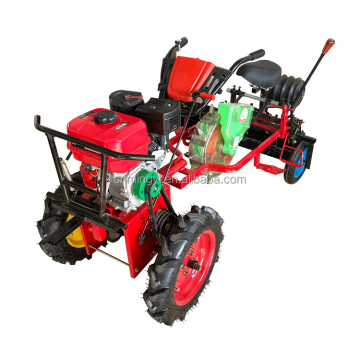 Popular 6HP Gasoline-Powered Sendiri Benih Dengan Tempat Duduk: Sesuai untuk Jagung, Kacang, Penanaman Kacang dan Berkebun Sayuran