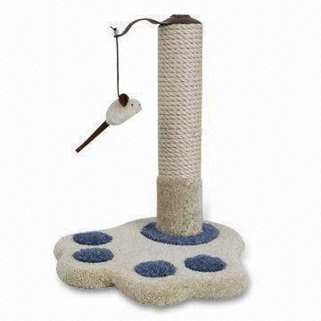 Deluxe Cat Tree, Made of Carpet Cloth, Measures 44cm