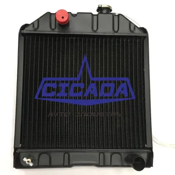 Aluminum Radiator for Ford Tractor Models 6610, 5000, and 820 with Part Numbers 103, 10661, D8NN8005, and D8NN8005KB