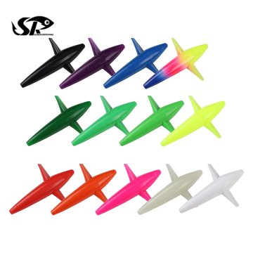 Marlin Teaser 5\" Trolling Birds Daisy Chain - Tuna Fishing Lure for Offshore