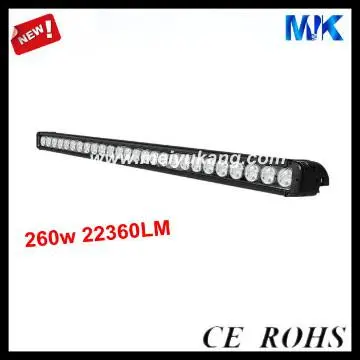 43\" 260w IP68 CREE auto led work lights, 12v led auto light