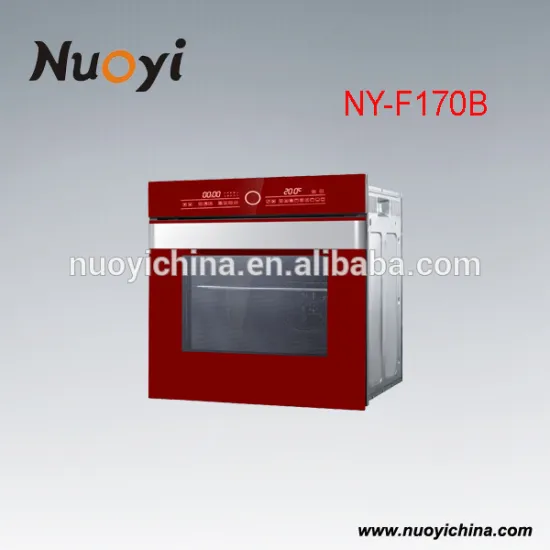3400W Red color pizza ovens high Energy rating Full surface grill