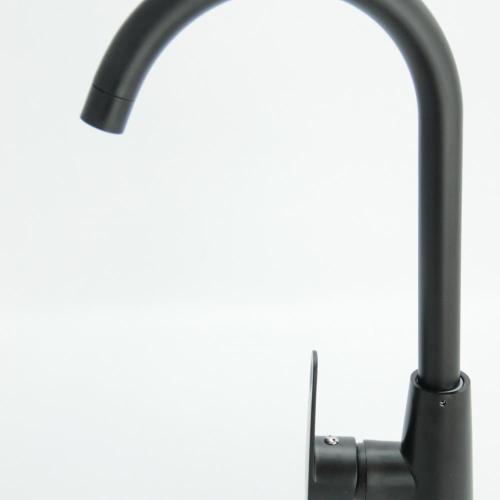 Hot Selling Separating Style Wall Mounted Matte Black Brass Concealed Brass Basin Faucet