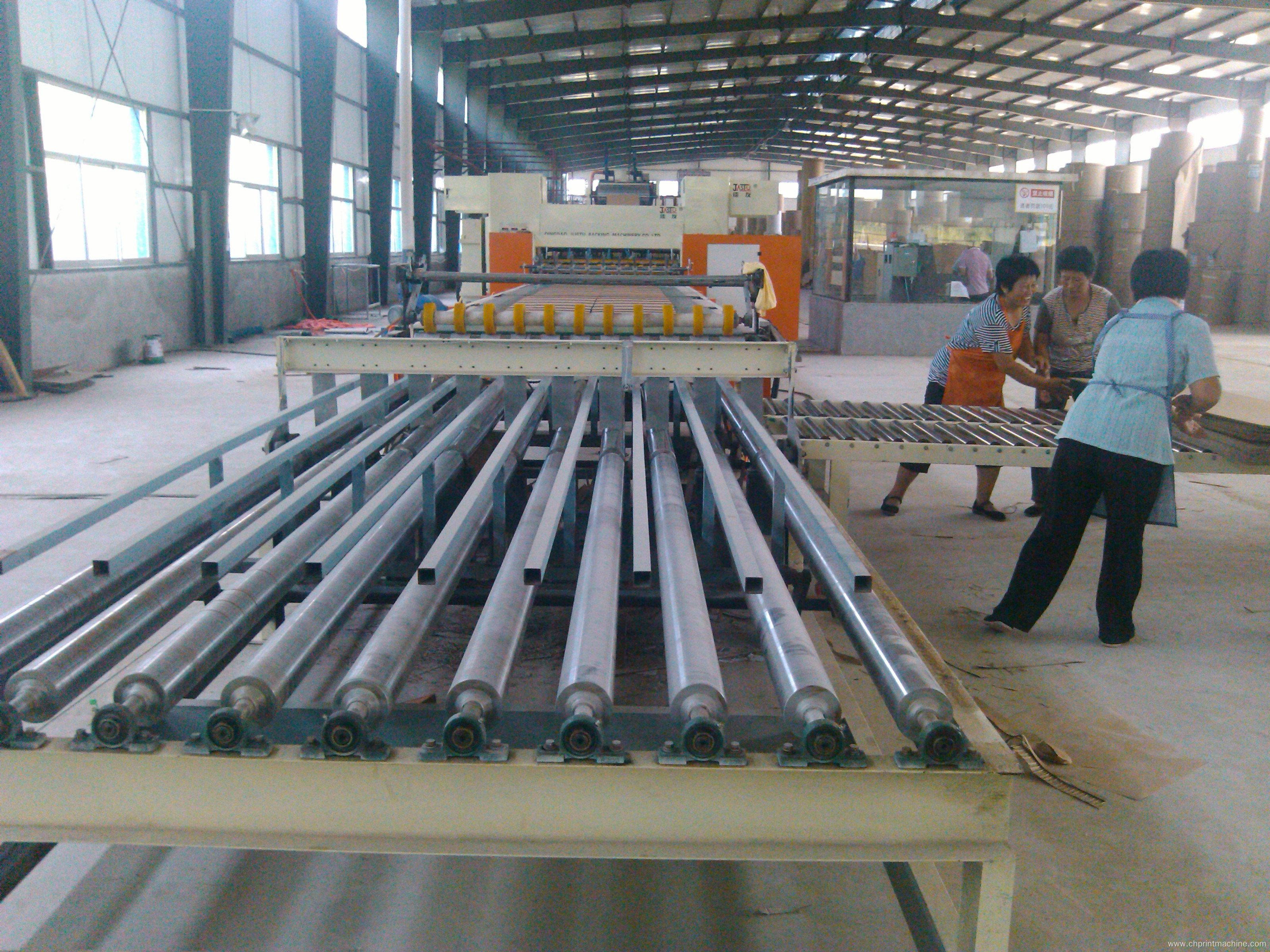 5 layers corrugated cardboard Production line