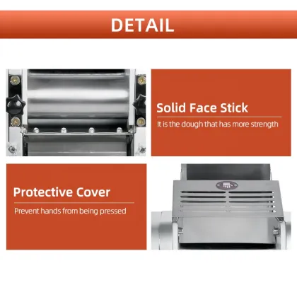 High Capacity Stainless Steel Pasta Noodle Maker for Bakery & Hotel Industries