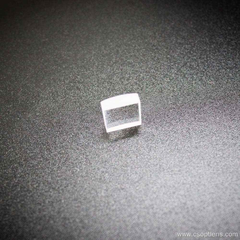 UV fused silica uncoated square cylinder lens