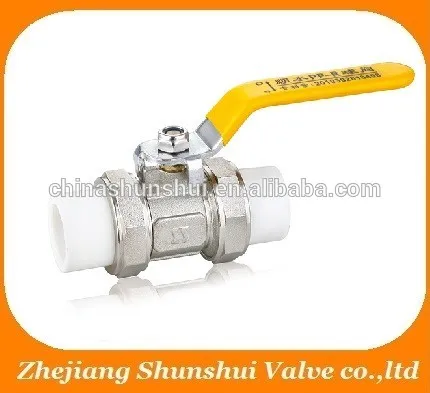 ppr brass ball valve WOG600