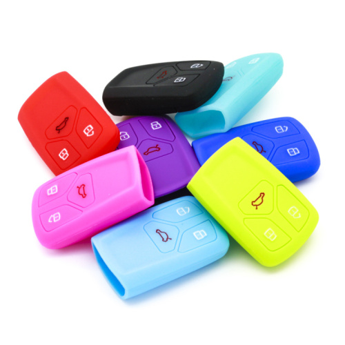 2017 audiQ7 key fob cover silicone materail
