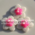 Factory Wholesale 10*28MM Lovely Flower Resin Beads