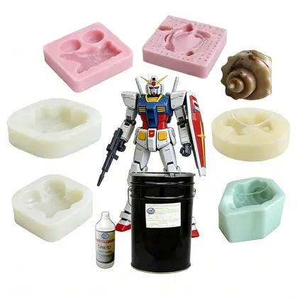 Curing Silicone for Gypsum Molding Applications