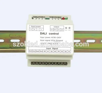 Exploring DALI Input Devices and Rail-Type DALI Input Equipment: Understanding the Role of DALI Controllers