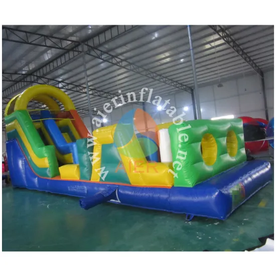 2016 Aier commercial grade adult inflatable obstacle course outdoor obstacle course
