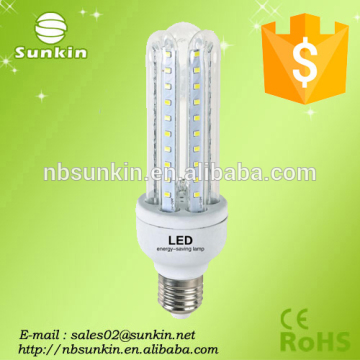 U-shaped Light White B22 E14 G24 E27 Base Ac85-265 Led Corn Bulb With Ce Rohs Approved