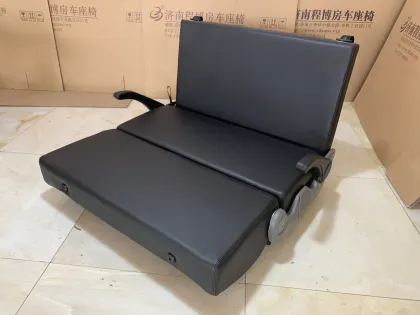 Leather Van Bed Seat Conversion for Toyota Hiace, VW Vito, Fiat, and Citroen Vans