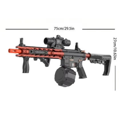 Electric M4A1 Shooting Toy Gun: The Ultimate 7-8mm Blaster Gel Gun & Electric Weapon for Action-Filled Fighting Rifles and CS Games