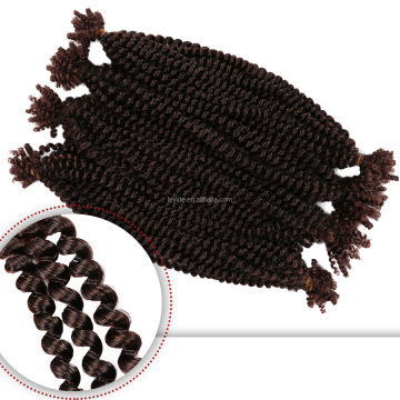 Factory Price High Quality 16 Inch 20 Strands Soft Pre Separated Afro Spring Twist Crochet Braid Hair For Butterfly Locs