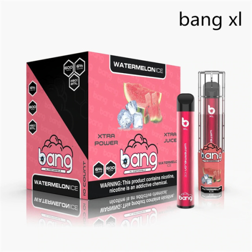 Bang XL 600Puffs Disposable Extra Custom Packaging
