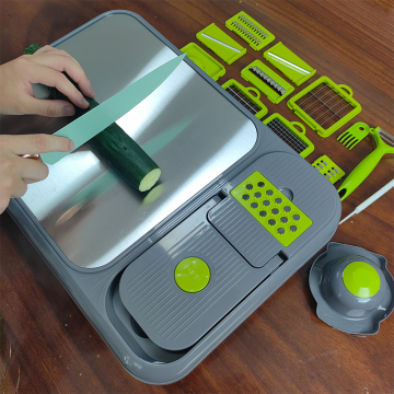 ABS Stainless Steel Vegetable Chopper & Fruit Slicer