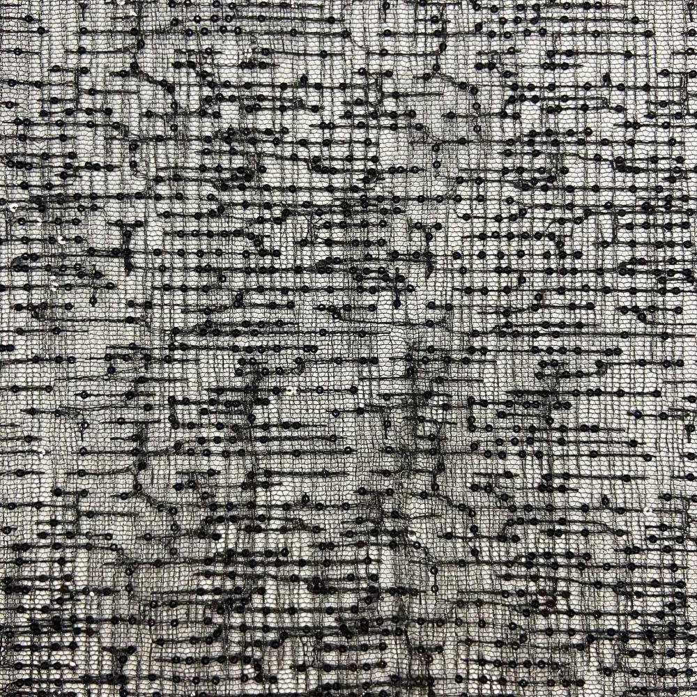 Sequins Embroidery Fabric 2