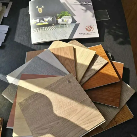 Luxury Rigid Core Plank Vinyl Spc Flooring Tiles