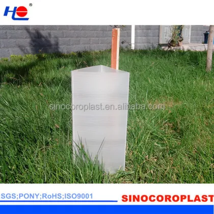 PP Plastic Corrugated Board Tree Guard Protection
