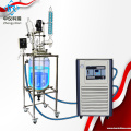 Factory Direct Sale Lab Cylindrical Jacketed Glass Reactor