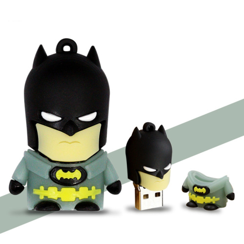 Unidad flash USB de dibujos animados de superhéroe