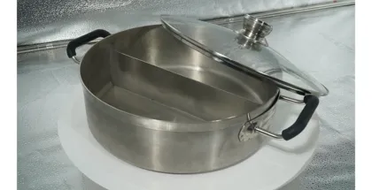 Stainless Steel Dual Hot Pot