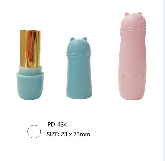 Plastic Cute Cat Lipstick Case