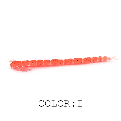 Blood Teenz Larva Soft Bait Luya Crazy 55mm/80mm Swing Larva