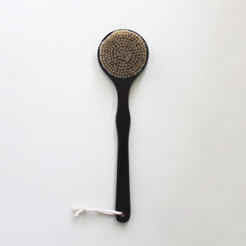 Round Head Bamboo Bristle Shower Body Brush