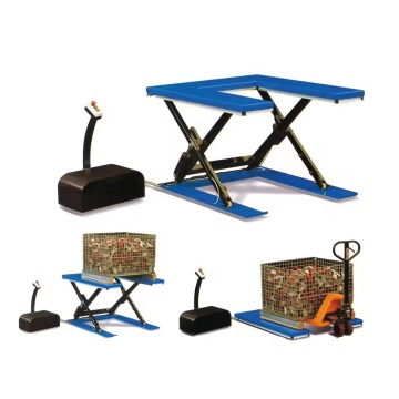 U-Shaped Low Profile Hydraulic Electric Scissor Lift Table