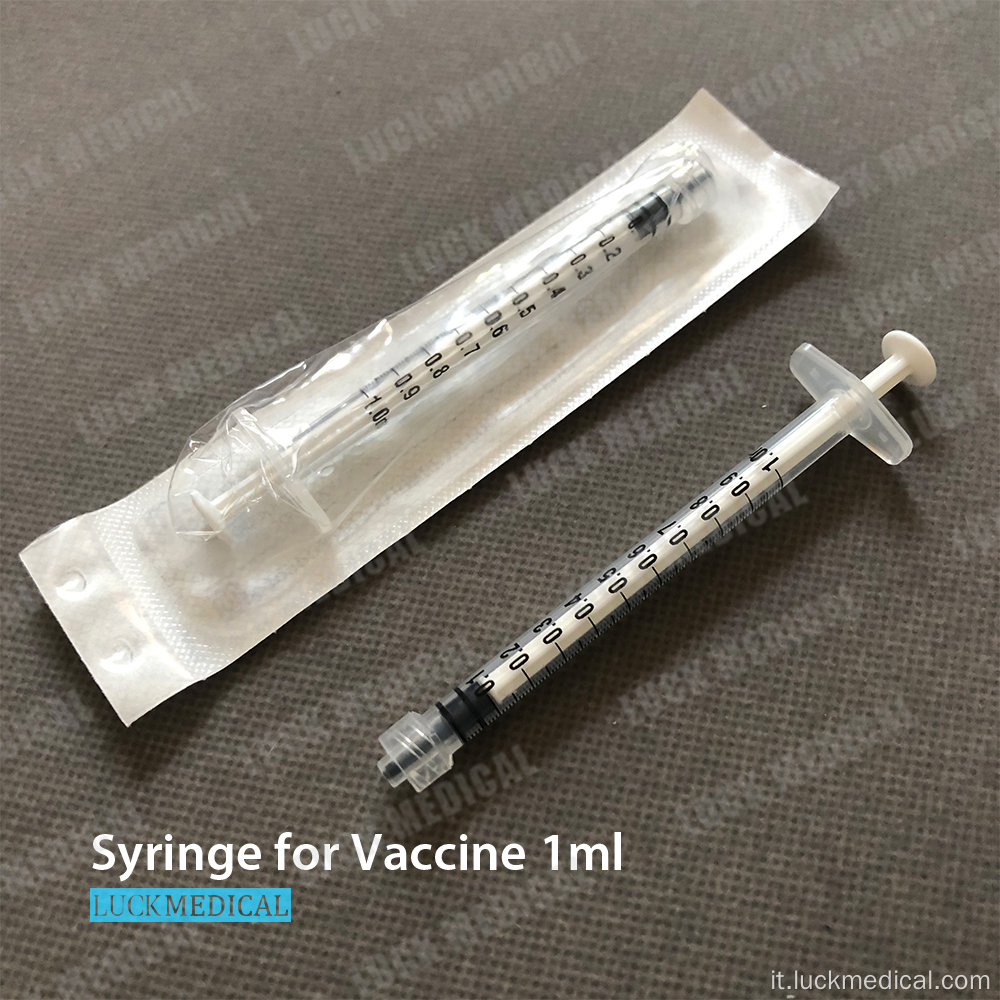 Siringa vaccino vuota 1ML