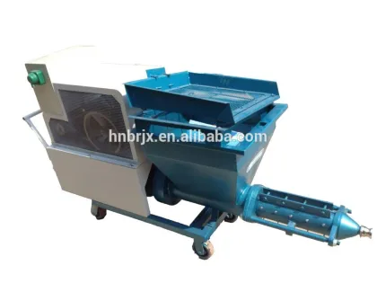Mortar spraying machine