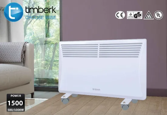 Wall Mounted Electric Heaters with LED 24 hour timer TBK010-M15