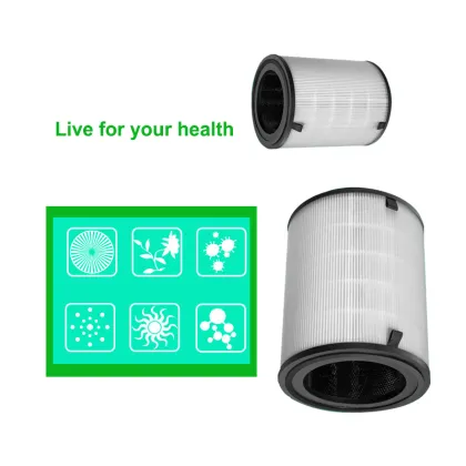 Carbon Cartridge Filter for Levoit LV-H132 - HEPA & Activated Carbon with CE