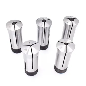 High Precision 24-PCs 3mm to 26mm 5C Collet Set: Spring Clamping Tools for Round Hole Milling