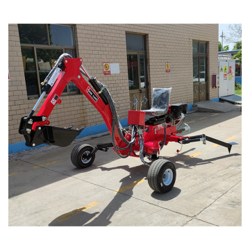 Portable Towable Backhoe with Tractor - 0.023 CBM Mini Excavator