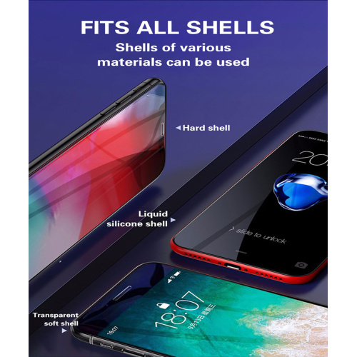 Electroplating Tempered Glass Screen Protector IPhone 13 pro