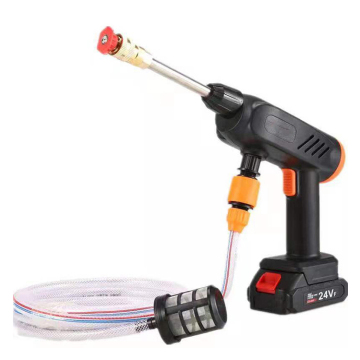 Lithium Battery Wireless Water Spray Gun High Power Portable Rechargeable Car Washer