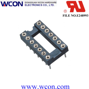 2.54mm H=3.0 7.62 Row Spacing Hole IC Socket