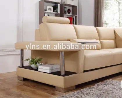 small french leder sofa modern